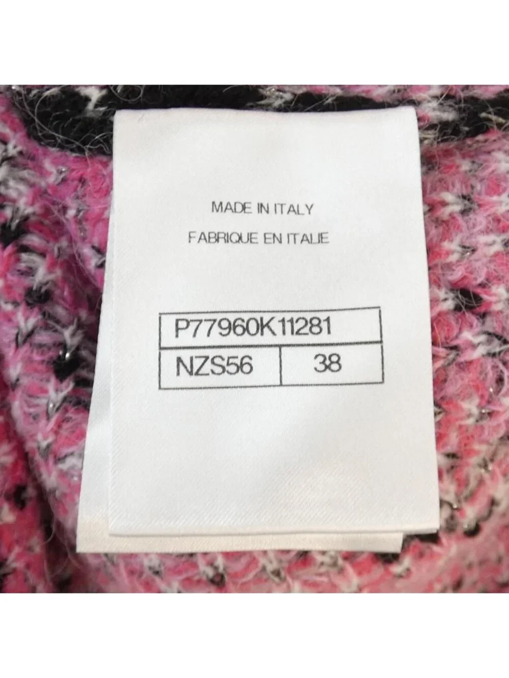 Chanel Collarless Jacket Black